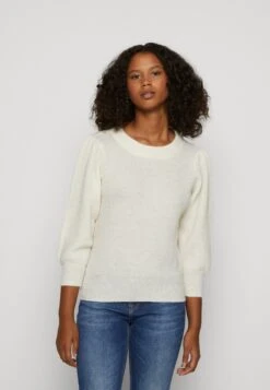 Vero Moda Vmvigga 3/4 Ga Boo Rep - Jumper - Birch Melange