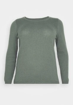 Vero Moda Curve Vmcare Structure O Neck - Jumper - Dark Forest -Vero Moda 88b4587ad9af4ef4a6b582468627d3ac