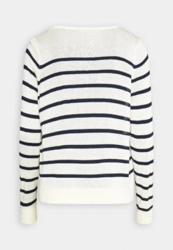 Vero Moda Vmnova O Neck- Jumper - Birch/Navy Blazer -Vero Moda 88f0e9e03f93472f94a1bbd3862f581e