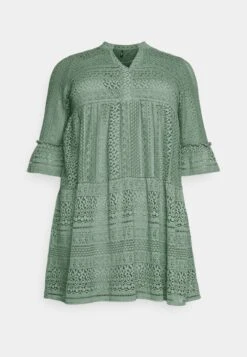 Vero Moda Curve Vmhoney Tunic - Day Dress - Green -Vero Moda 8bdec04a493f430b8c47a5b31cfb1073