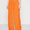 Vero Moda Petite Vmmenny Wide Pants - Trousers - Georgia Peach Melin -Vero Moda 8cde36d469274c65b10bd3846dce7a0a