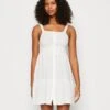 Vero Moda Vmmilan Short Dress - Shirt Dress - Snow White -Vero Moda 8e88f4c7fe804311976b0f6effbd0db3