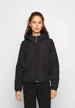 Vero Moda Tall Vmzoa Padded Short Parka - Light Jacket - Black