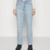 Vero Moda Petite Vmjada Straight- Straight Leg Jeans - Light Blue Denim -Vero Moda 95dbc26febac46579e820e8d66a7e309
