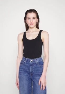 Vero Moda Tall Vmmaxi My Soft Long Tank 2 Pack - Top - Black/White -Vero Moda 98deca6439aa45cc915b4ce1eae82ee4