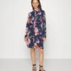 Vero Moda Petite Vmviola Short Shirt Dress - Shirt Dress - Navy Blazer -Vero Moda 9a57779f3050431fad5651d6335a2976