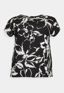 Vero Moda Curve Vmritaava - Print T-Shirt - Black Poliani -Vero Moda 9b018c8e59354a93bd5eb3577bf6458c