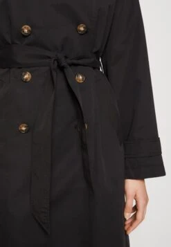 Vero Moda Vmpernillemie Long Coat - Trenchcoat - Black -Vero Moda 9c238b25af0c45a699bf027c18a0c638