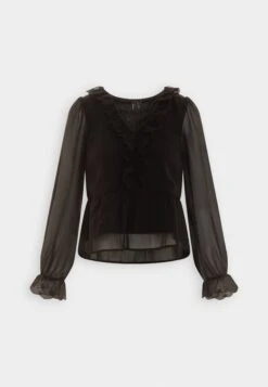 Vero Moda Vmnola V Neck - Blouse - Black