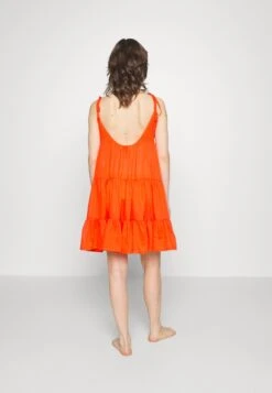 Vero Moda Vmlesley Beach Dress - Beach Accessory - Scarlet Ibis -Vero Moda 9d858d84373e46d1b21dbb9f81b841e2