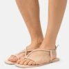 Vero Moda Vmfilla- T-Bar Sandals - Irish Cream