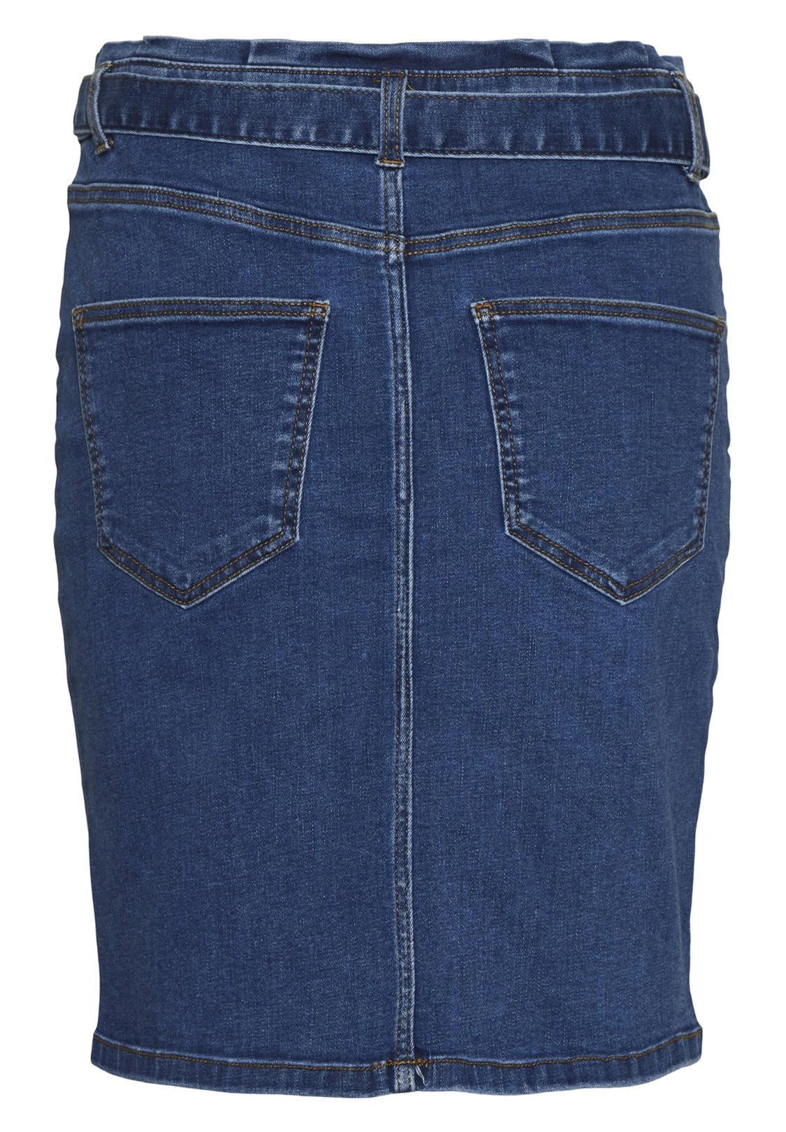 Vero Moda Vmcamilla Short Paperbag Skirt - Mini Skirt - Medium Blue Denim 8 Vero Moda Vmcamilla Short Paperbag Skirt - Mini Skirt - Medium Blue Denim - Image 6