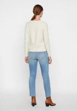 Vero Moda Vmdoffy O Neck Noos - Jumper - Birch -Vero Moda 9e897ca42c0e40f89e6c7642e3481329