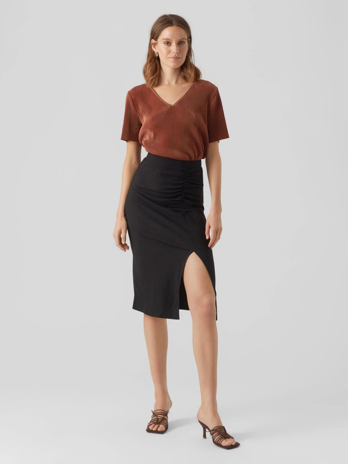 Vero Moda Tall Vmjona Calf Skirt - Pencil Skirt 4 Vero Moda Tall Vmjona Calf Skirt - Pencil Skirt - Image 2