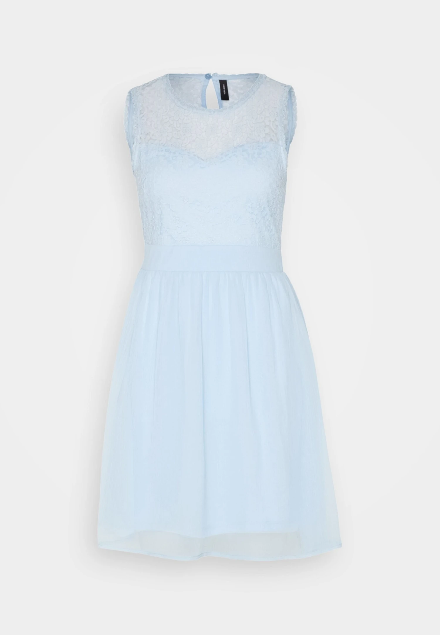 Vero Moda Vmmia Short Dress - Cocktail Dress / Party Dress - Blue Bell 7 Vero Moda Vmmia Short Dress - Cocktail Dress / Party Dress - Blue Bell - Image 5