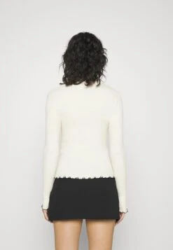 Vero Moda Petite Vmevie Contrast Edge - Jumper - Birch/Black -Vero Moda a1e3fe4a083c4b1080e03924b1b5d6af