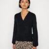 Vero Moda Vmrubellefile Wrap Cardigan - Cardigan - Black