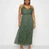 Vero Moda Curve Vmsmilla Singlet Wrap Ankle Dress Cur - Day Dress - Laurel Wreath/Vega -Vero Moda a3ed7c65bb524dbfb96abbd94e876da1