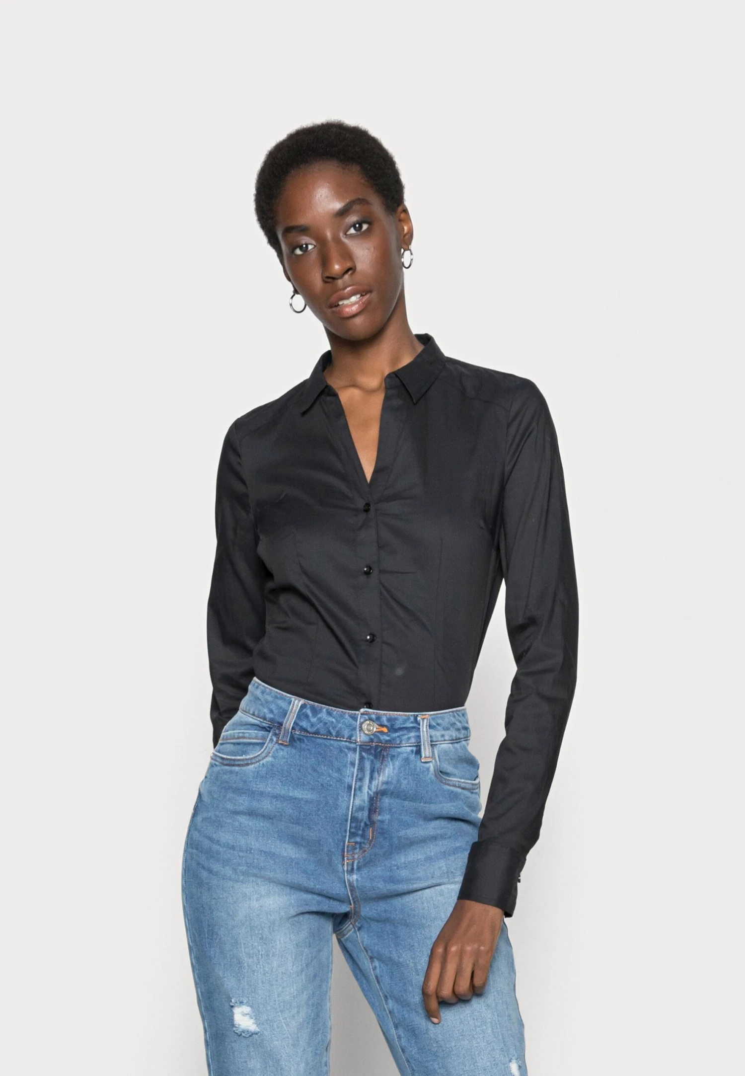 Vero Moda Tall Vmlady G String - Button-Down Blouse 3 Vero Moda Tall Vmlady G String - Button-Down Blouse