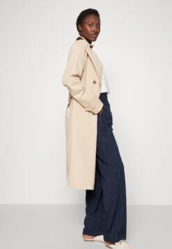 Vero Moda Tall Vmcookielis Wide Pinstripe Pant- Trousers - Navy Blazer/Birch -Vero Moda a5ece6148cf84d3db01346f20b8e5f48