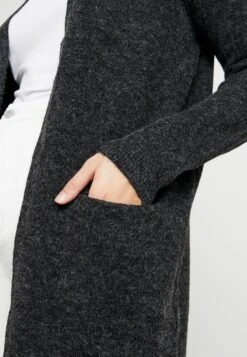 Vero Moda Vmdoffy Ls Long Open Ga Noos - Cardigan - Black/Melange -Vero Moda a620bc9cbbf541f1a140f59b1e997252