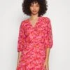 Vero Moda Vmamalia Short Wrap Dress - Day Dress - Sea Pink/Anneline