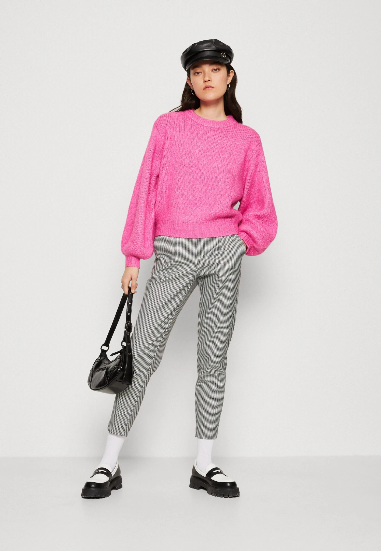 Vero Moda Vmhannah O Neck - Jumper - Phlox Pink 4 Vero Moda Vmhannah O Neck - Jumper - Phlox Pink - Image 2