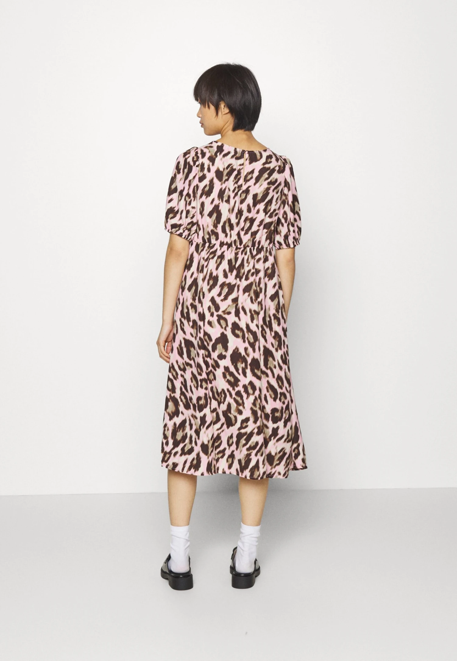 Vero Moda Petite Vmalex Calf Dress Ptt - Day Dress - Candy Pink 5 Vero Moda Petite Vmalex Calf Dress Ptt - Day Dress - Candy Pink - Image 3