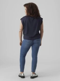 Vero Moda Curve Vmludy Slim Curve - Jeggings - Medium Blue Denim -Vero Moda aa0fd3f1c3d94223968eeb32a76c6c4d