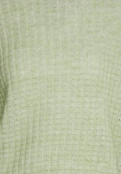 Vero Moda Vmelisa Ls O-Neck Ga Ep - Jumper - Reseda Melange -Vero Moda ab07e247e9cb4967a57d9559e150f0bf