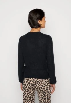 Vero Moda Vmrubellefile Wrap Cardigan - Cardigan - Black -Vero Moda ab0f0c0d2e02417d90fb3ddb05cbd45a