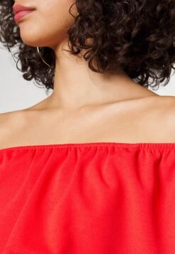 Vero Moda Vmdorty Off Shoulder Short - Blouse - Bittersweet -Vero Moda abbbfc8b201440889d7552c2c3cc3dbf