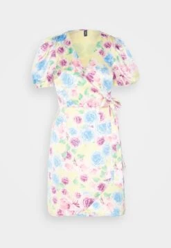 Vero Moda Vmsienna Wrap Short Dress - Day Dress - Lemon Meringue -Vero Moda acf58cd37dec40b6a2e49fb7b6bb639f