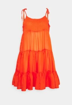 Vero Moda Vmlesley Beach Dress - Beach Accessory - Scarlet Ibis -Vero Moda ad86c9de8eac46218f87e2af9df455f7
