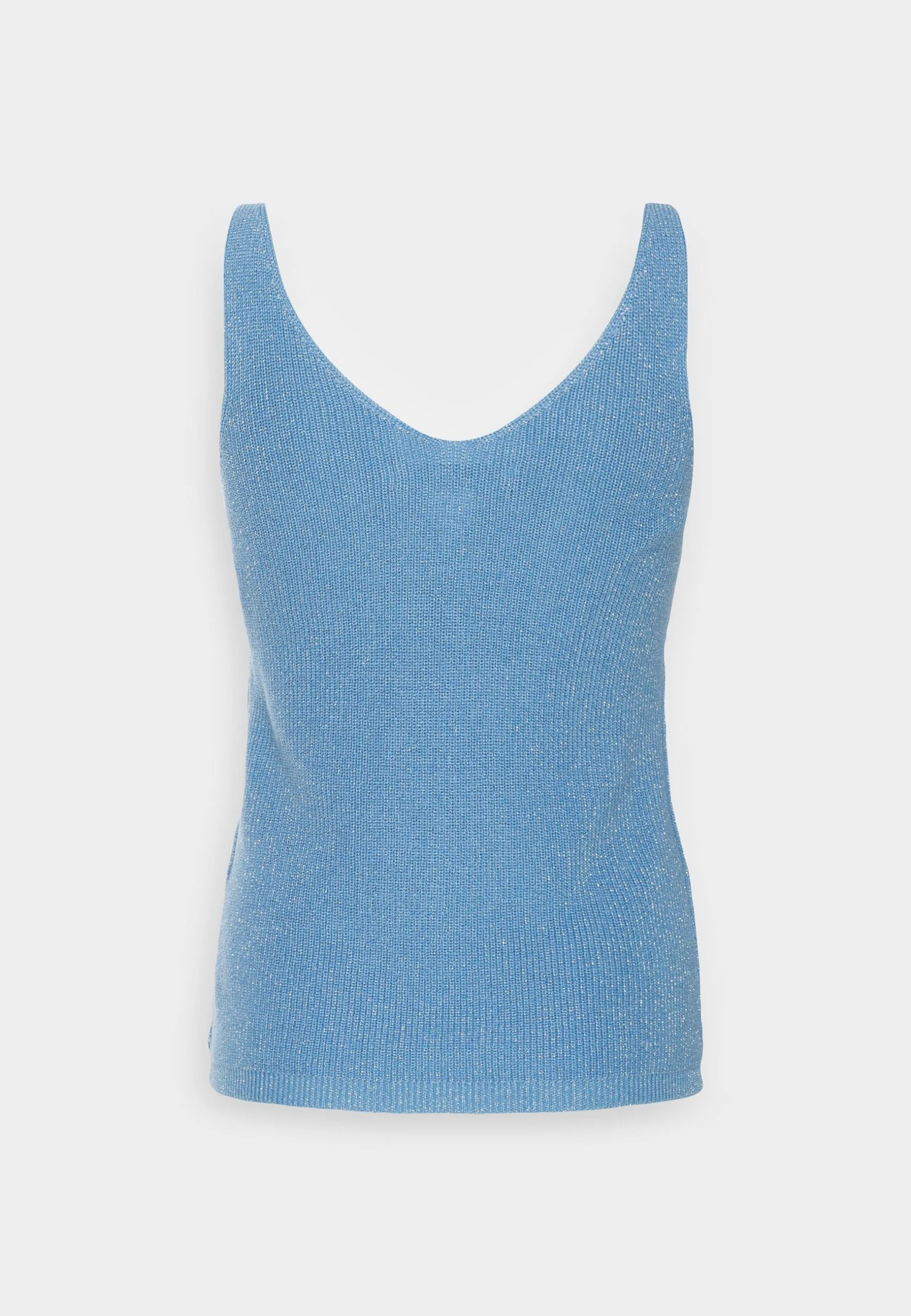 Vero Moda Tall Vmnewlex Top- Top - Little Boy Blue/ Silver-Coloured 4 Vero Moda Tall Vmnewlex Top- Top - Little Boy Blue/ Silver-Coloured - Image 2