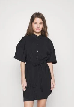 Vero Moda Petite Vmqueeny Short Shirt Dress - Shirt Dress - Black