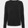 Vero Moda Petite Vmdoffy O Neck - Jumper - Black 1 Vero Moda Petite Vmdoffy O Neck - Jumper - Black -Vero Moda b027348986df4807b445350c18d977d7
