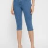 Vero Moda Vmhot Seven Slit Knicker Mix - Denim Shorts - Light Blue Denim -Vero Moda b04fb69d0b914f4fa0ec9ff39af68dbd