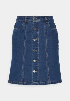Vero Moda Tall Vmpetra Short Denim Skirt- Denim Skirt - Medium Blue Denim -Vero Moda b207c667951441b18fd5525dcceff1fd