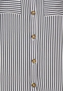 Vero Moda Tall Vmbumpy Shirt New- Button-Down Blouse - Snow White/India Ink 7 Vero Moda Tall Vmbumpy Shirt New- Button-Down Blouse - Snow White/India Ink -Vero Moda b2c49837d9034788a21a21abb1150531