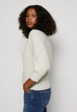 Vero Moda Vmvigga 3/4 Ga Boo Rep - Jumper - Birch Melange -Vero Moda b5ddfefc06854daa815b4c600aacd12a