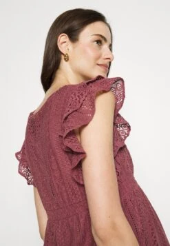 Vmmhoney Lace Short Dress- Day Dress - Rose Brown -Vero Moda b7826c206cca47a68cc4b4ab6ddae011