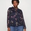 Vero Moda Curve Vmcmilla- Blouse - Navy Blazer/Sallie