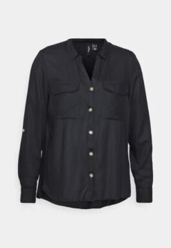 Vero Moda Curve Vmbumpy Shirt New - Tunic - Black 12 Vero Moda Curve Vmbumpy Shirt New - Tunic - Black -Vero Moda ba918d7027f54de89d0daf8a1d6f600a