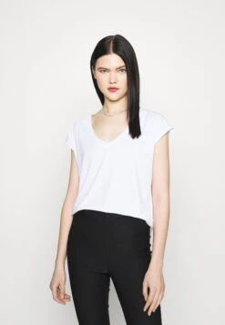 Vero Moda Vmfilli Ss V-Neck Ga Noos - Basic T-Shirt - Bright White