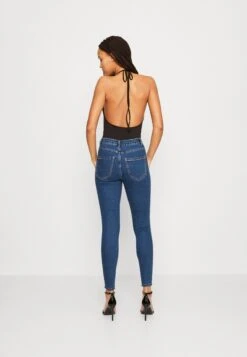 Vero Moda Vmluna Sophia- Jeans Skinny Fit - Medium Blue Denim -Vero Moda bb53be404cce4172bc12ddf9450cfcc0