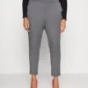 Vero Moda Curve Vmmaya Loose Solid Pant - Trousers - Medium Grey Melange -Vero Moda bc01c006ffe0488082c5adcb08281ff6
