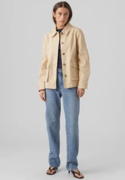 Vero Moda Vmmathilde Utility Jacket - Summer Jacket - Semolina -Vero Moda bcd62e4853ef40018faab6ef3488501a