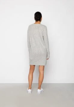 Vero Moda Vmyen Dress - Jumper Dress - Light Grey Melange -Vero Moda bceb3353bd384b5cbe8e9f5ece96e9aa