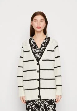Vero Moda Vmsway V-Neck Cardigan - Cardigan - Birch/Black